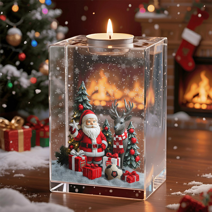 ARS x EPL Personalized Christmas Crystal Candle Holder DatND DVT