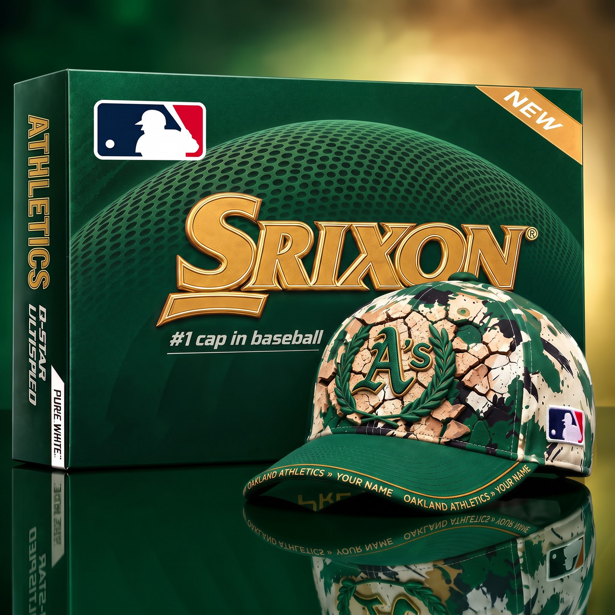 ATH x Custom MLB Srixon Baseball Cap