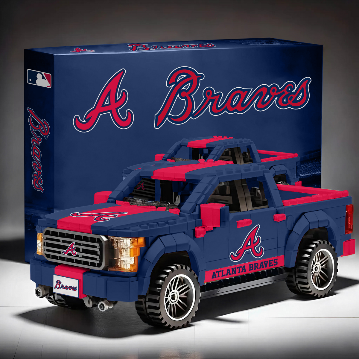 ATL X MLB Pickup Truck Building Block Set