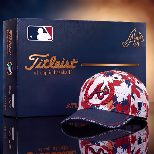ATL  X Premium MLB Titleist Baseball Cap with Gift Box
