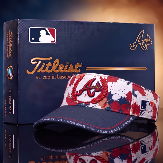ATL X Premium Titleist Visor Hat with Premium Gift Box