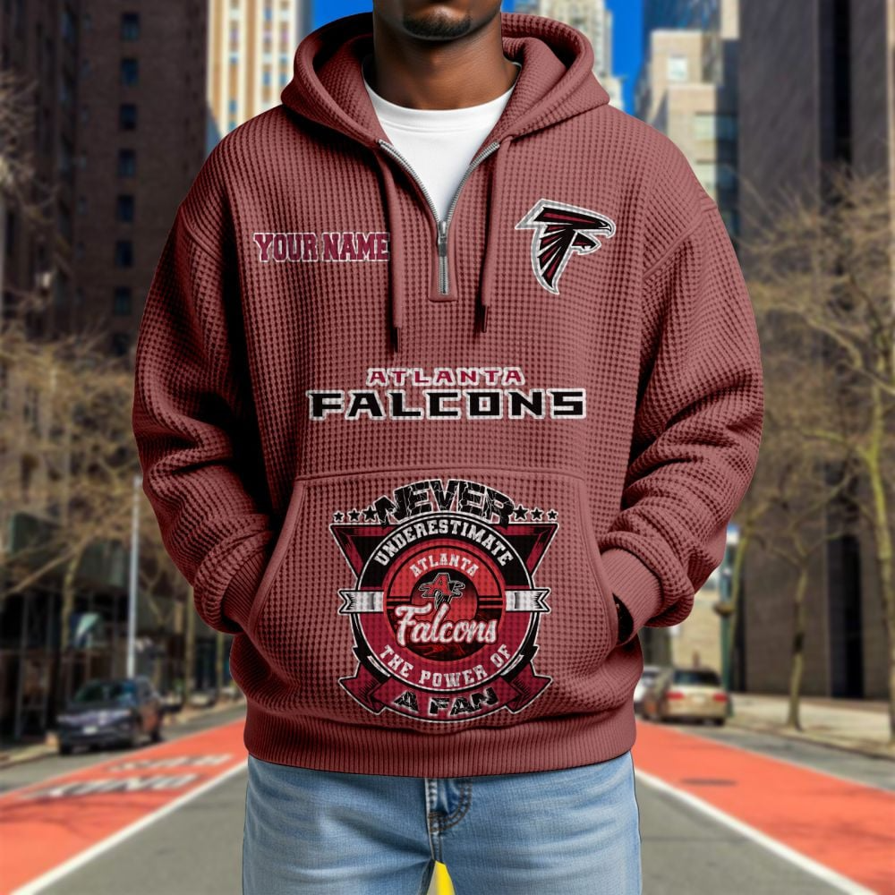 ATL x NFL Waffle Hoodie DATND TANTD