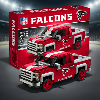 NFL 3D Racing Truck Model Building Block Set 0212 NAK NHT