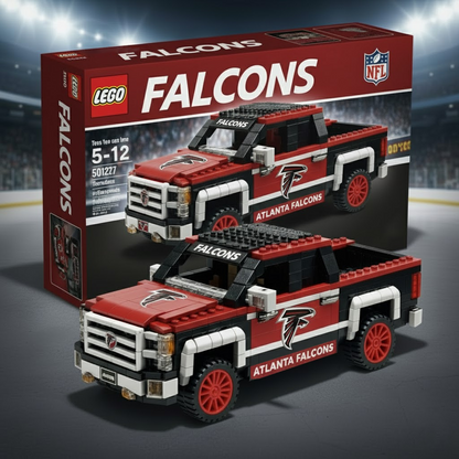 NFL 3D Racing Truck Model Building Block Set 2011 V1 NAK NHT