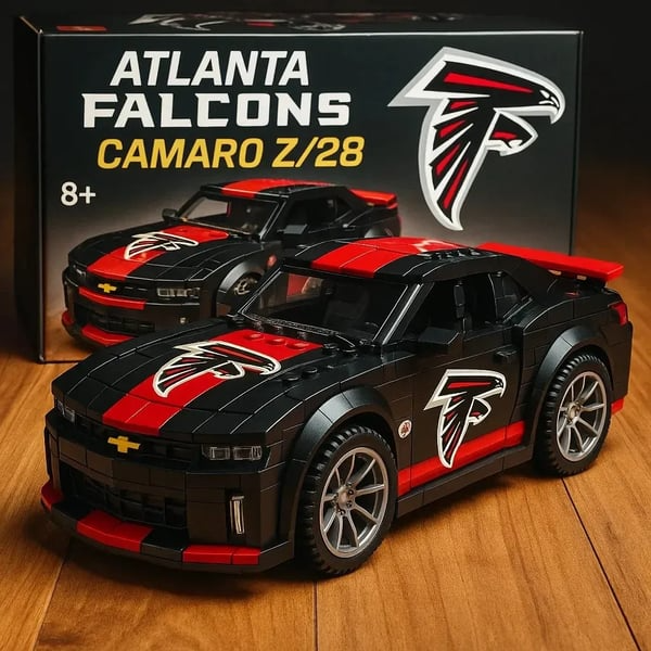 NFL Team Pickup Camaro Building Blocks NAK