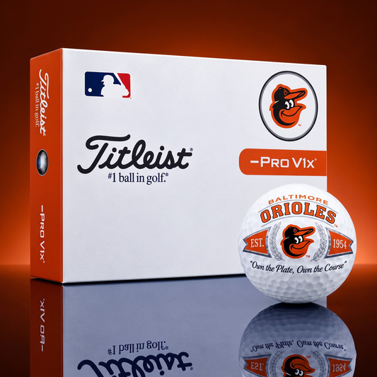 BAL X MLB Titleist Golf Balls - Personalized Football Fan Gift
