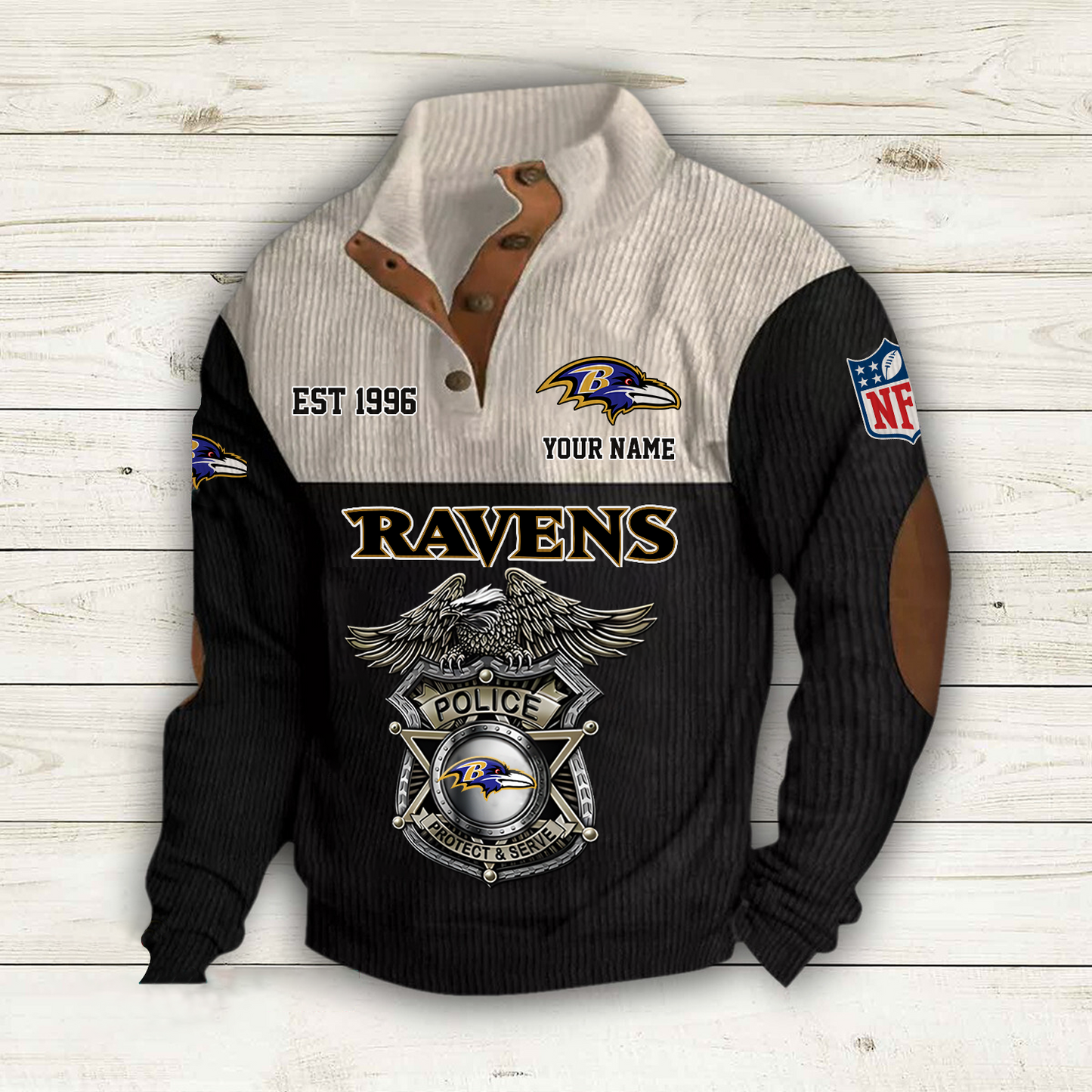 BAL x NFL Custom Name Sport Sweatshirt DatND DVT