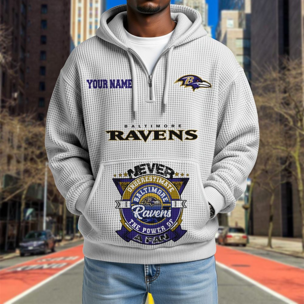 BAL x NFL Waffle Hoodie DATND TANTD