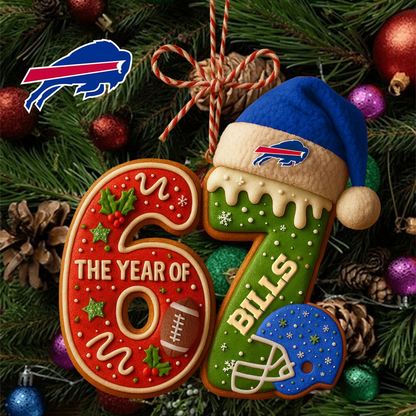 BB Premium NFL 67 Hanging Ornament DDT NTL