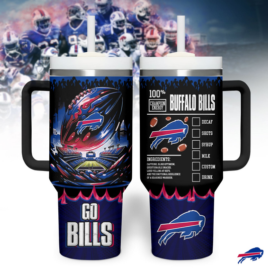 BB Premium NFL Champion Energy Tumbler 40oz DDT CTND