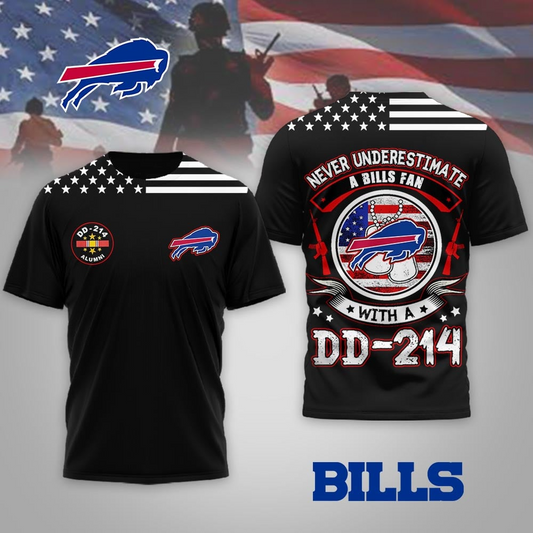 BB Premium NFL DD-214 Alumni 3D Shirt DDT NTL