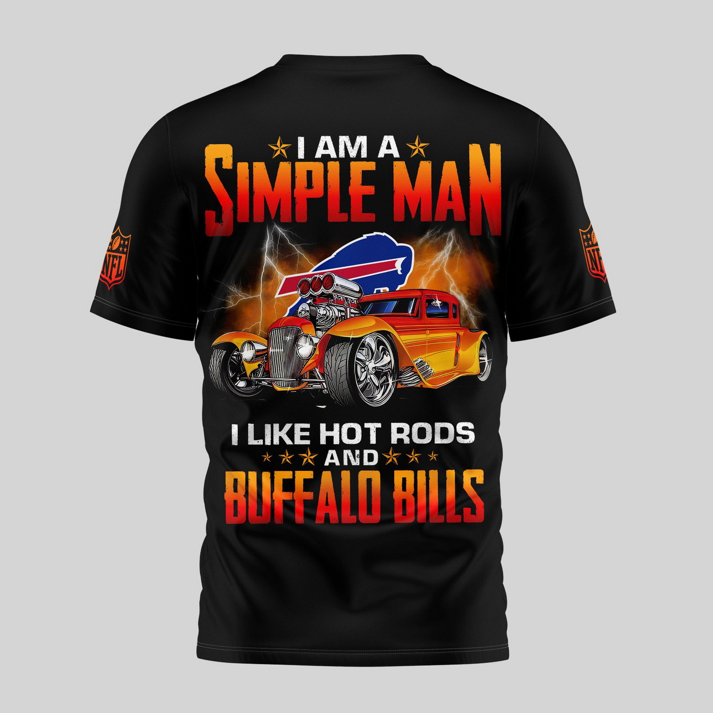 BB Premium NFL Hot Rods 3D Shirt DDT HLPHUONG