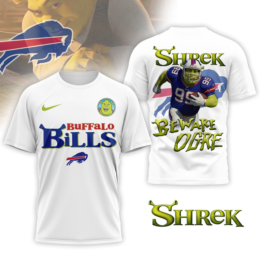 BB Premium NFL Shrek 3D Shirt DDT CTND
