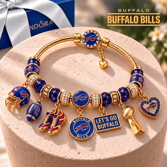 BB x Luxury NFL Gold Charm Bracelet