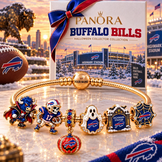 BB x Luxury NFL Gold Charm Halloween Bracelet