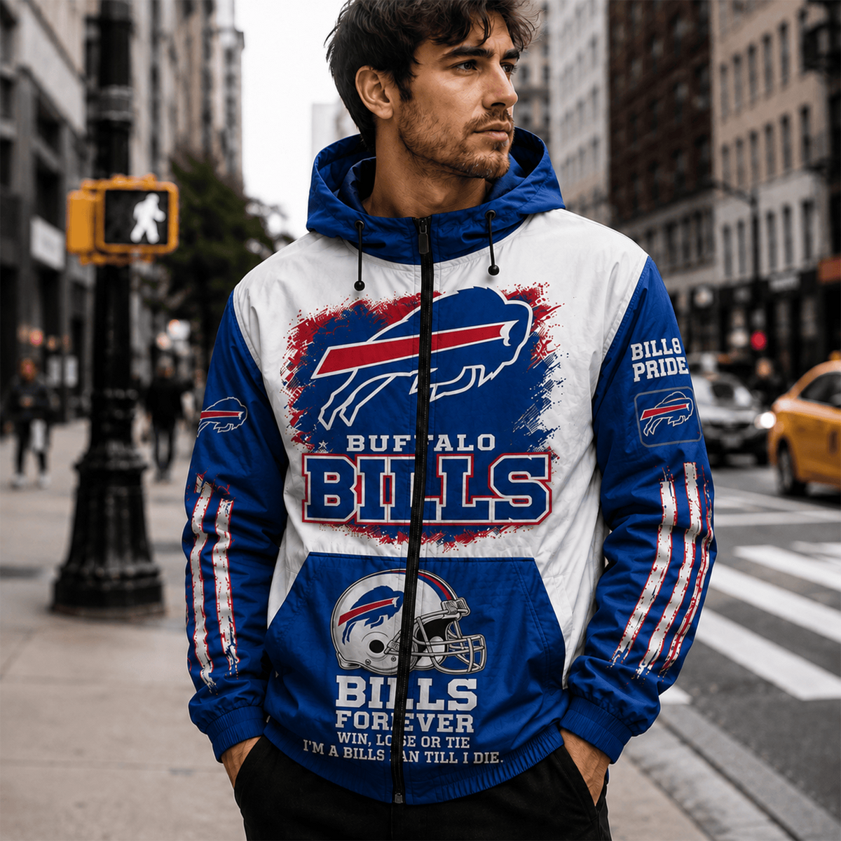 BB x Premium NFL Unisex Windbreaker Jacket Gift For Fan - Limited Edition