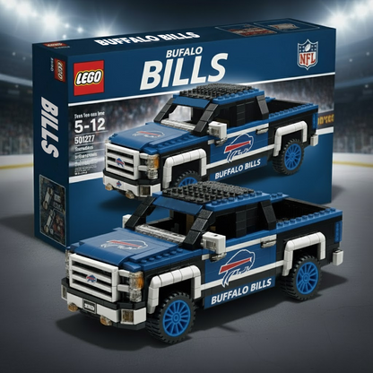 NFL 3D Racing Truck Model Building Block Set 2011 V1 NAK NHT