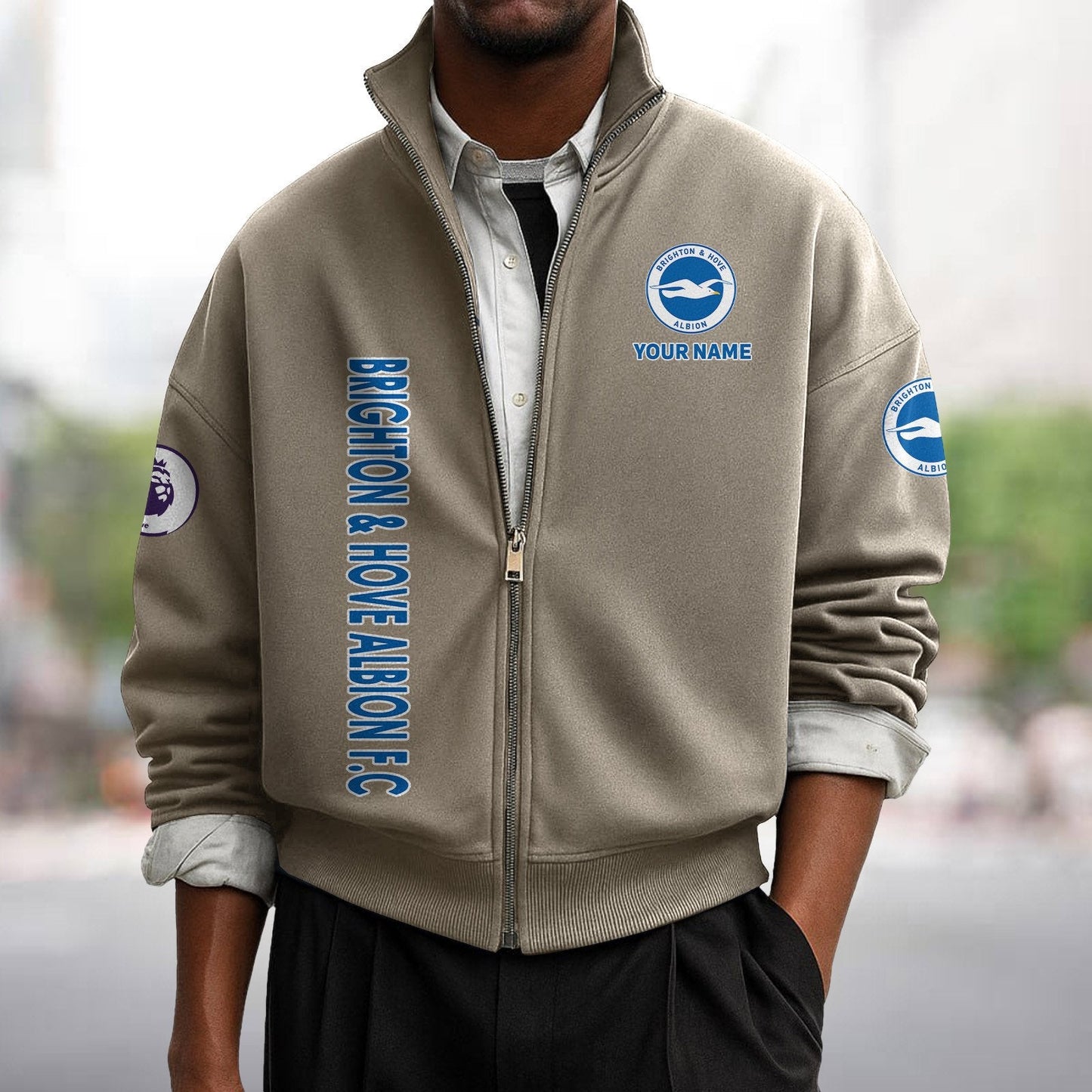 BHA x EPL Men's Zipper Sweatshirt DatND DVT