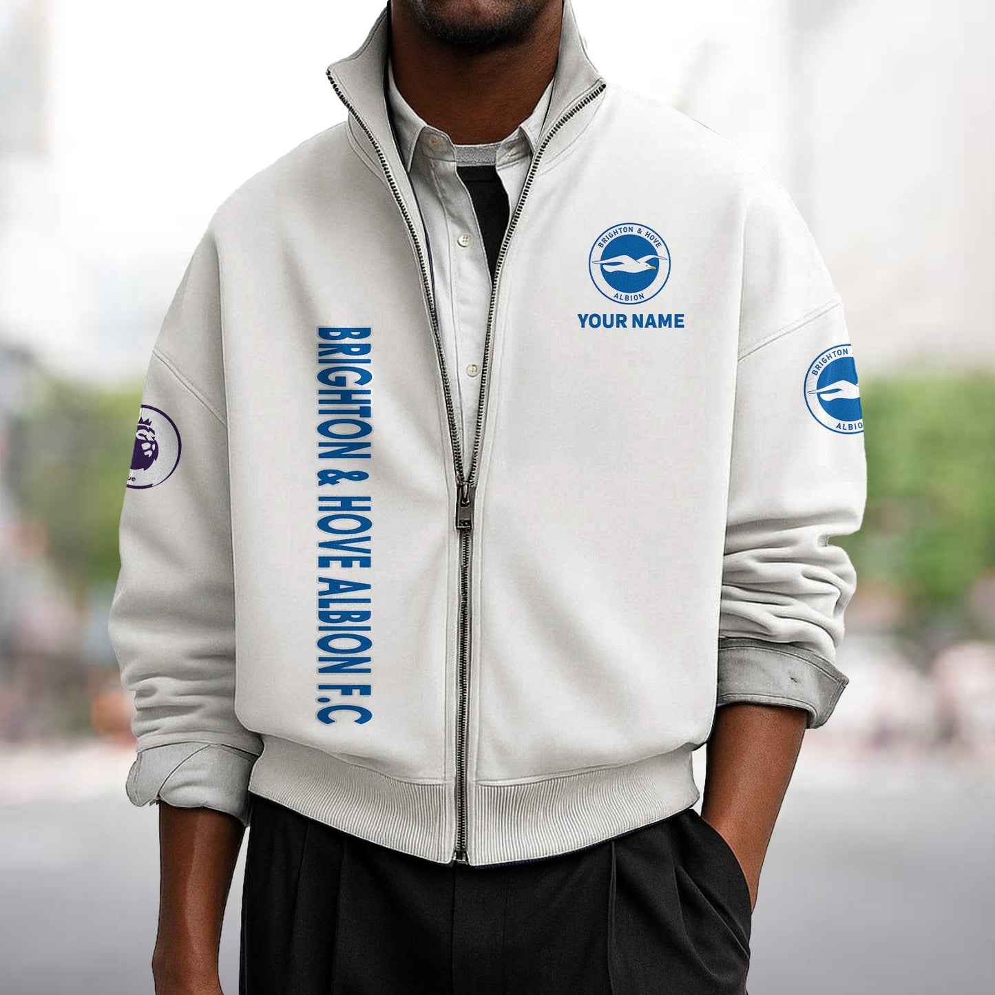 BHA x EPL Men's Zipper Sweatshirt DatND DVT