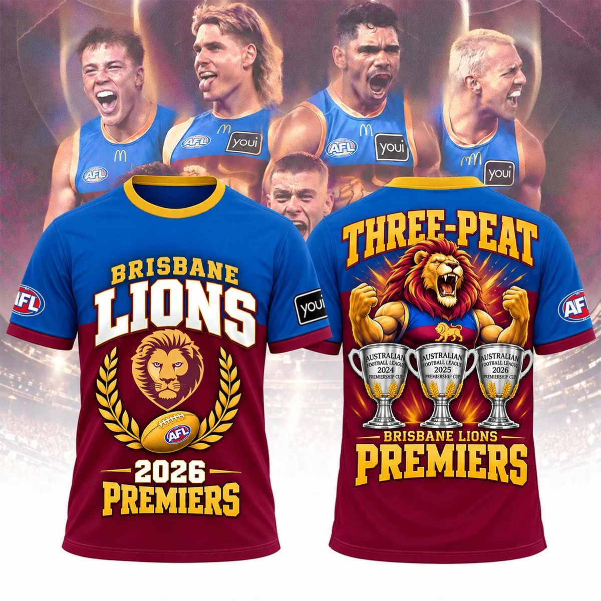 BL 2026 AFL Premiers T-Shirt V5
