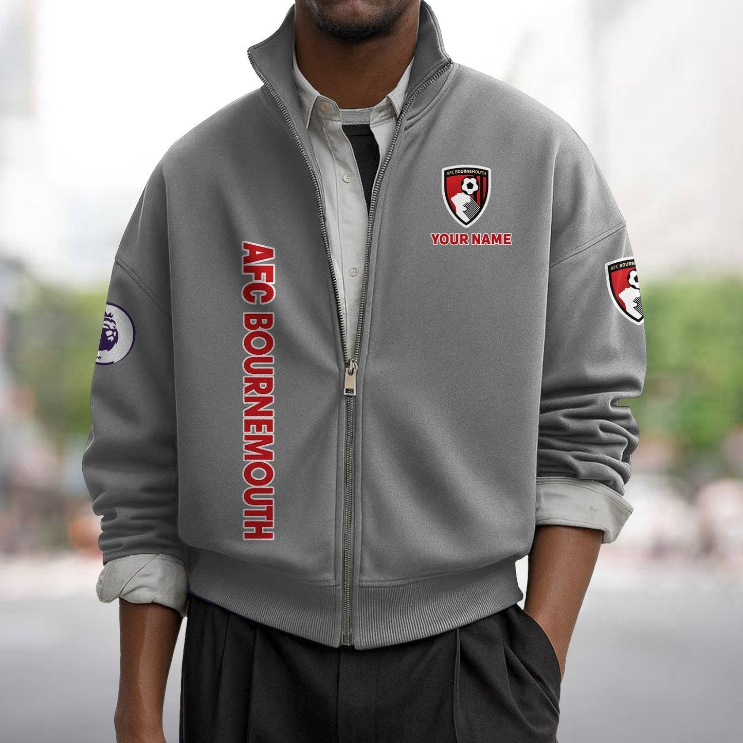 BOU x EPL Men's Zipper Sweatshirt DatND DVT