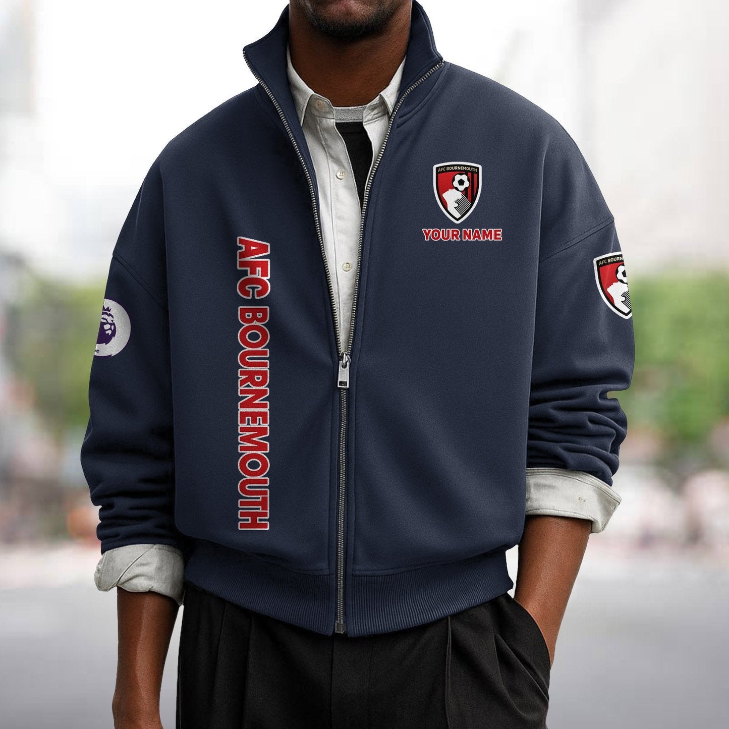 BOU x EPL Men's Zipper Sweatshirt DatND DVT
