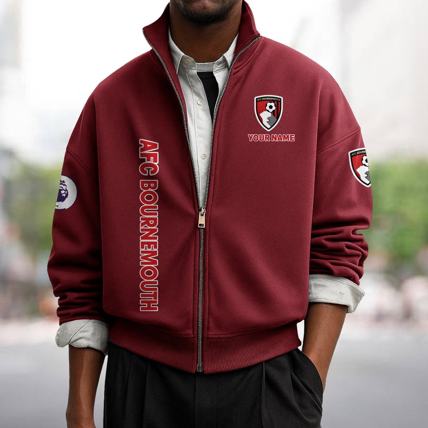 BOU x EPL Men's Zipper Sweatshirt DatND DVT