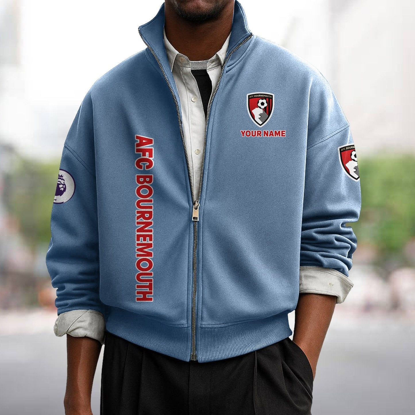BOU x EPL Men's Zipper Sweatshirt DatND DVT