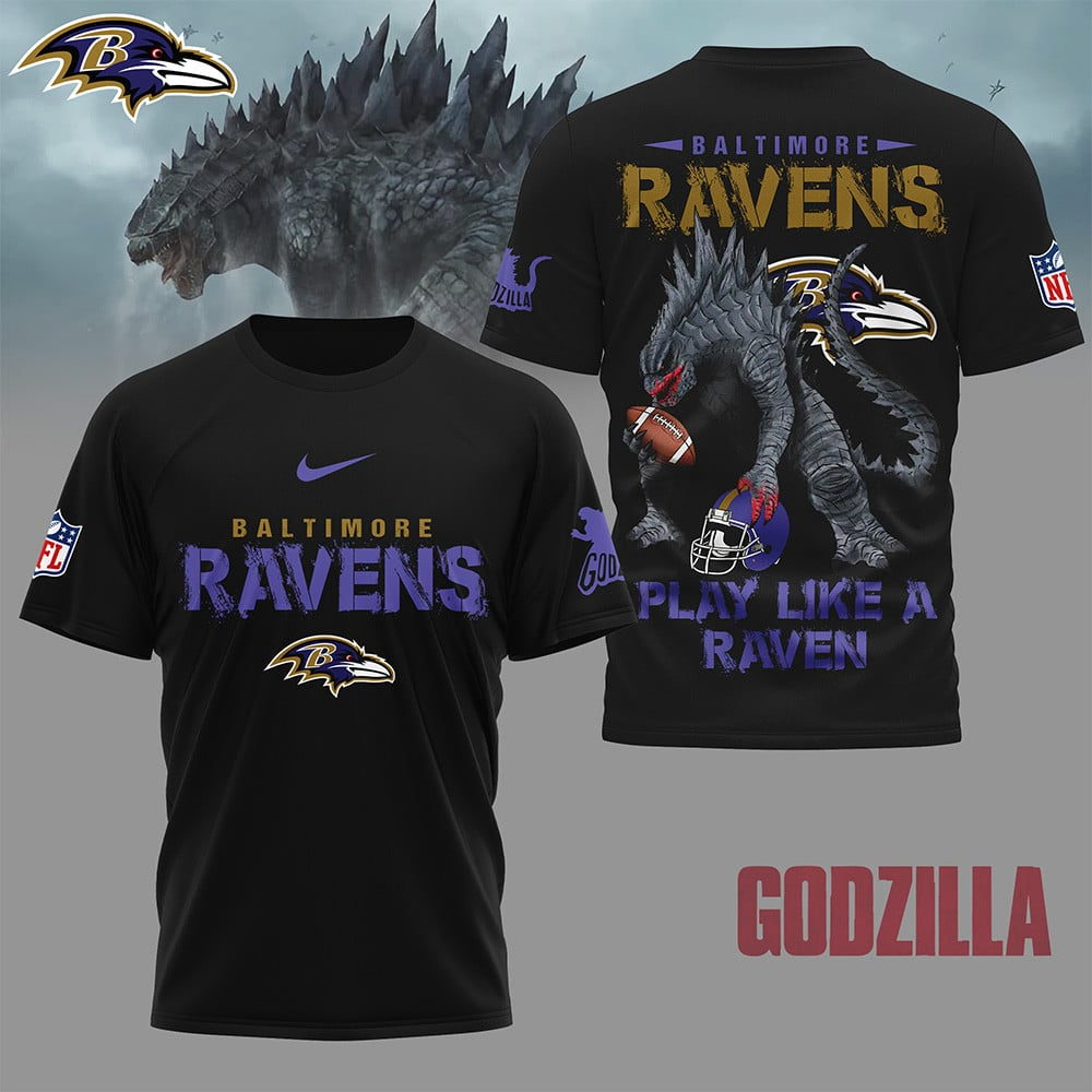 BR Premium NFL Godzilla Football Shirt DDT CTND