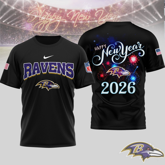 BR Premium NFL Happy New Year 2026 3D Shirt DDT 291125 NTL 1