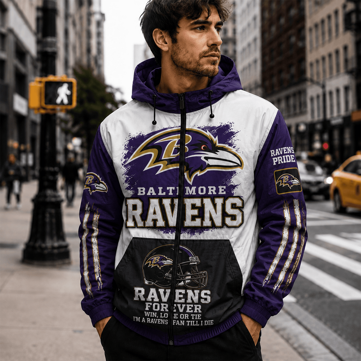 BR x Premium NFL Unisex Windbreaker Jacket Gift For Fan - Limited Edition
