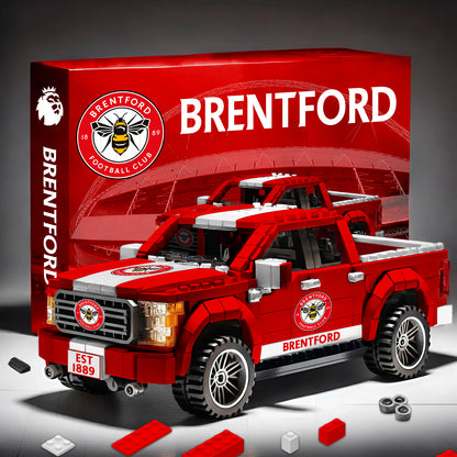 EPL 3D Racing Truck Model Building Block Set 2911 V1 NAK NHM