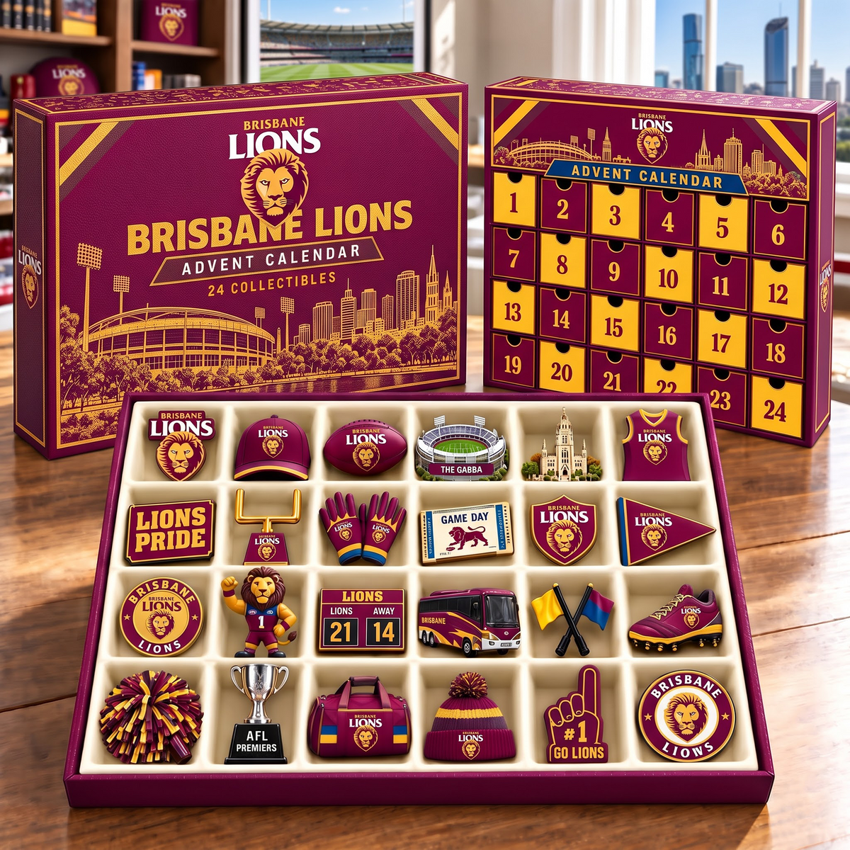 BRI x Premium AFL Team Christmas Advent Calendar