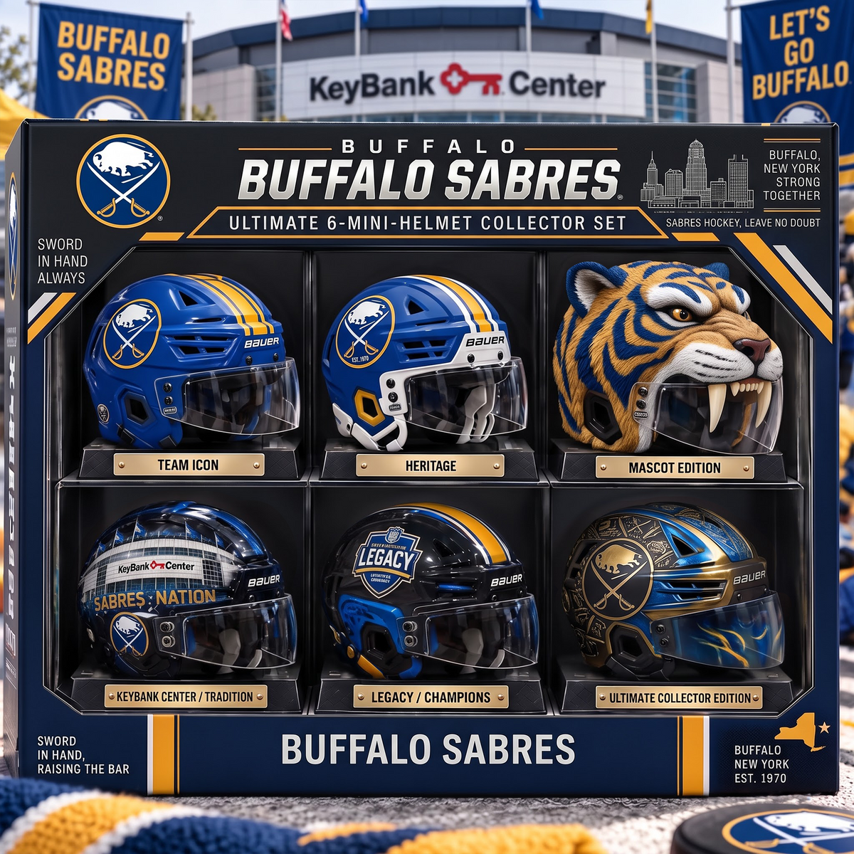 BS x Premium NHL Mini Helmet Collection