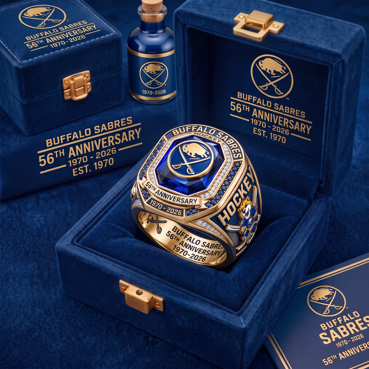 BUF X NHL Anniversary Ring Box Set
