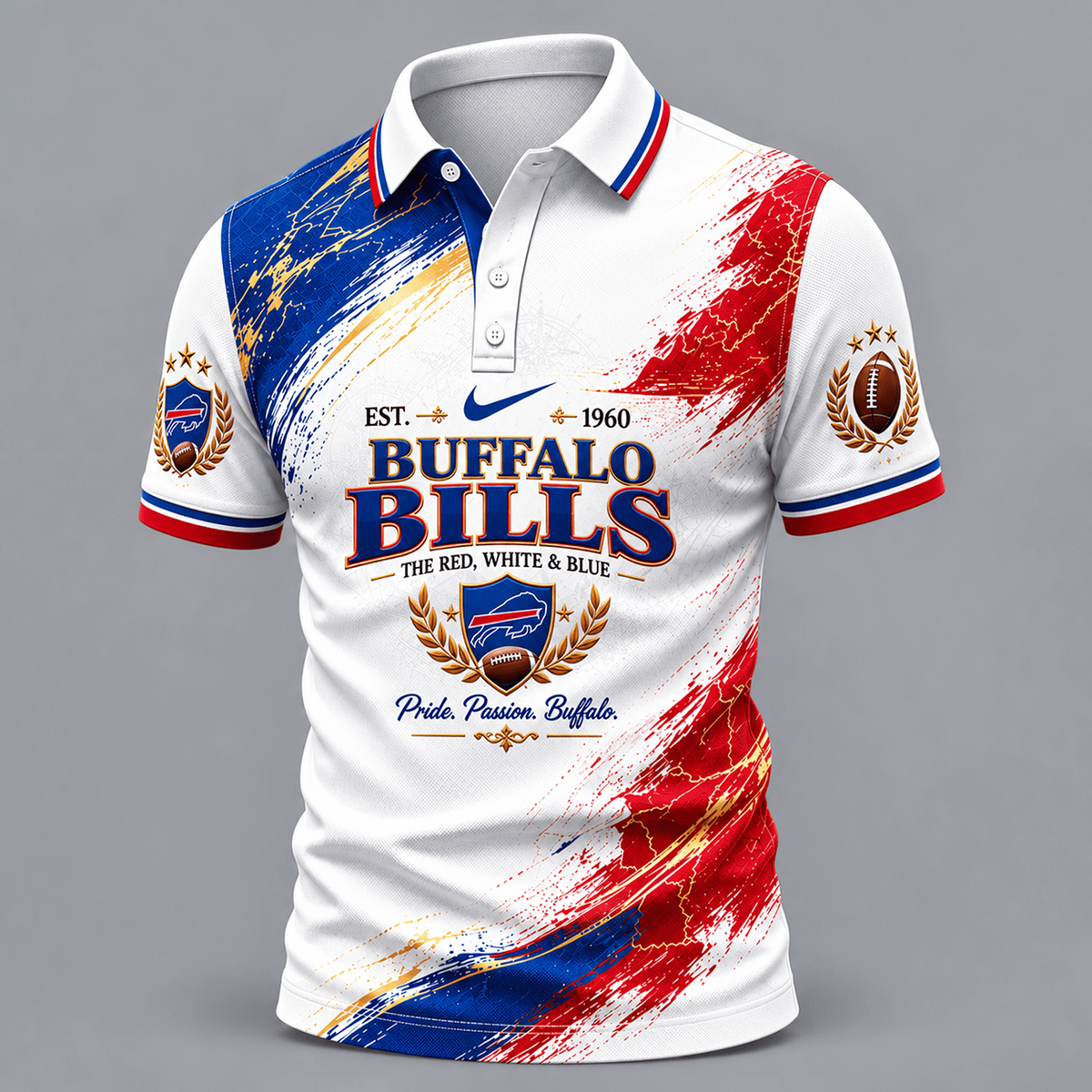 BUF X Premium NFL Classic Fan polo