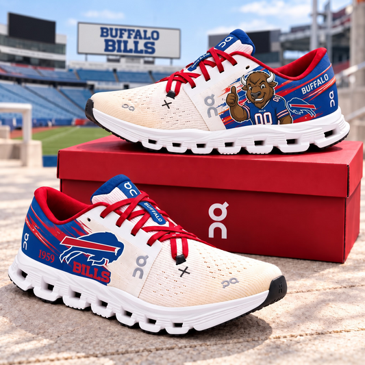 BUF X Premium NFL Monochrome Sneakers