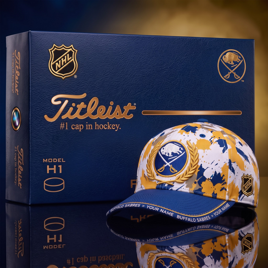 BUF X Premium NHL Titleist Baseball Cap with Gift Box
