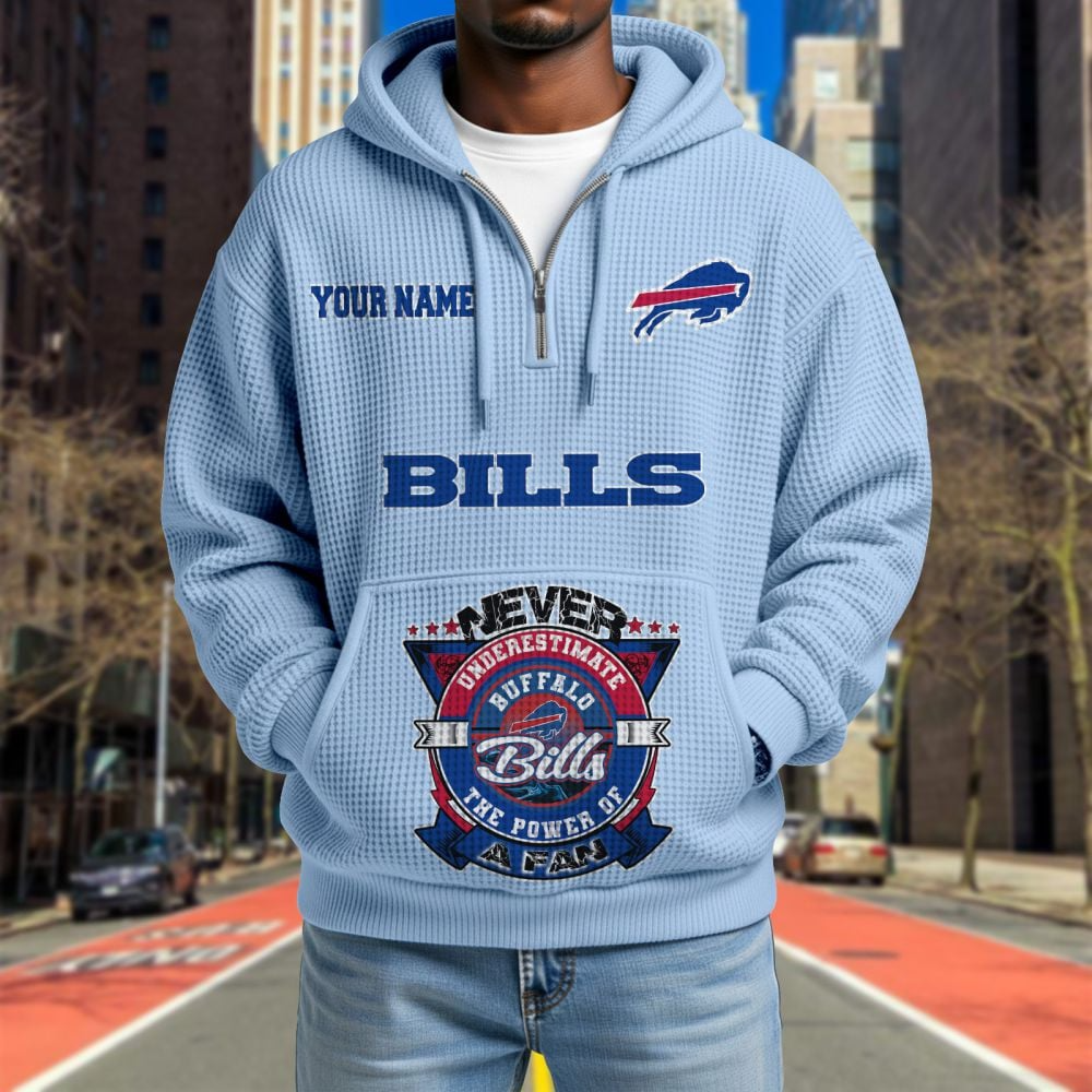 BUF x NFL Waffle Hoodie DATND TANTD