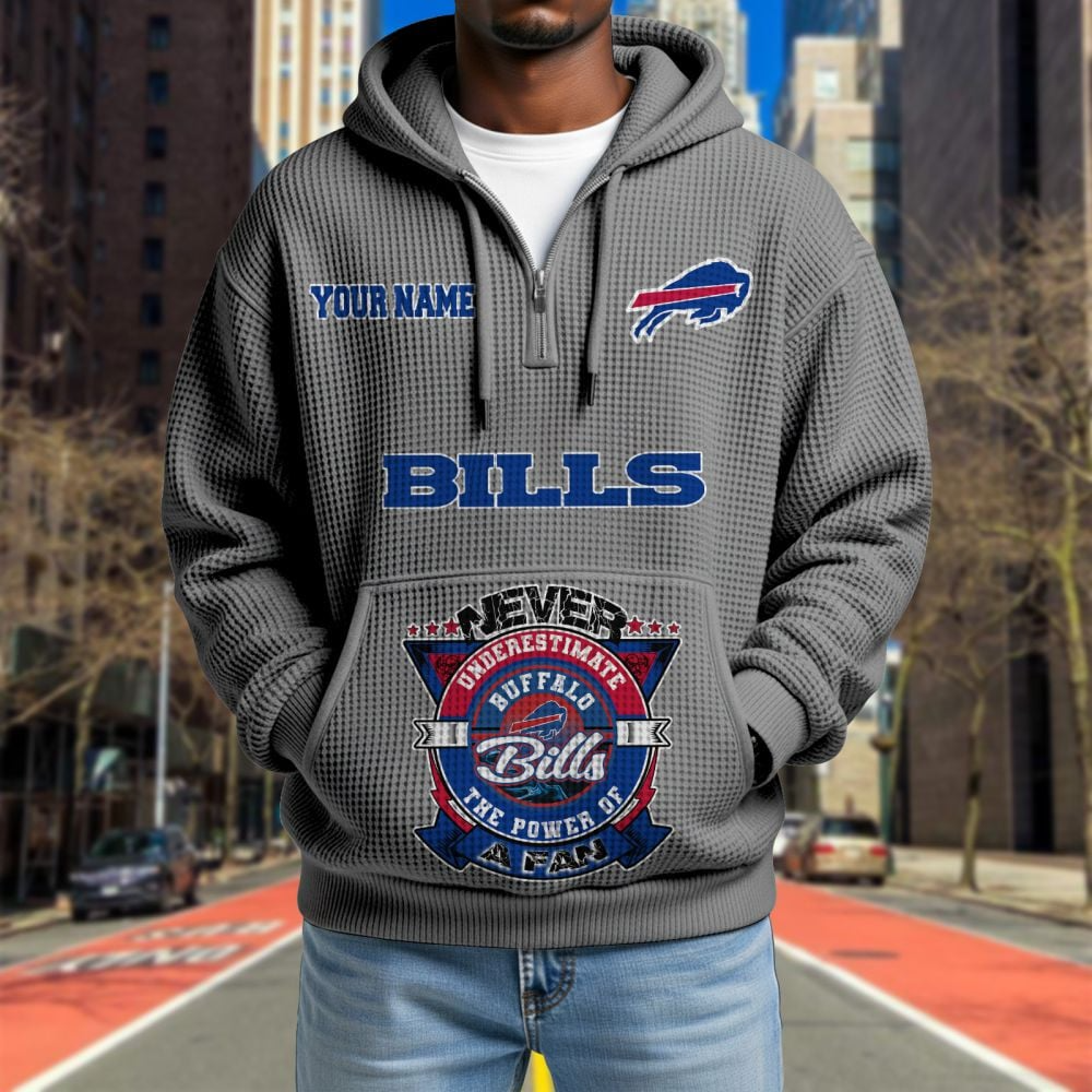 BUF x NFL Waffle Hoodie DATND TANTD