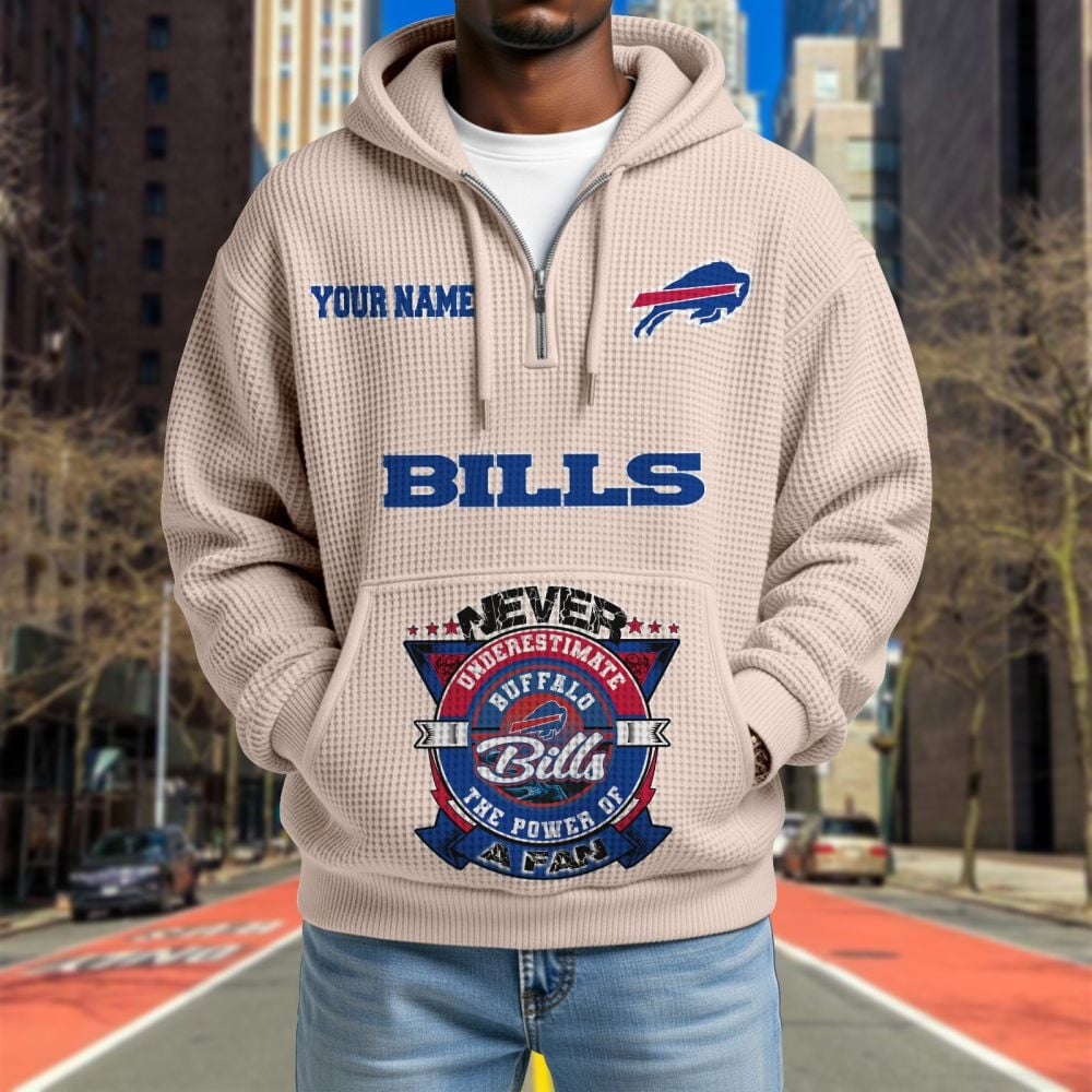 BUF x NFL Waffle Hoodie DATND TANTD