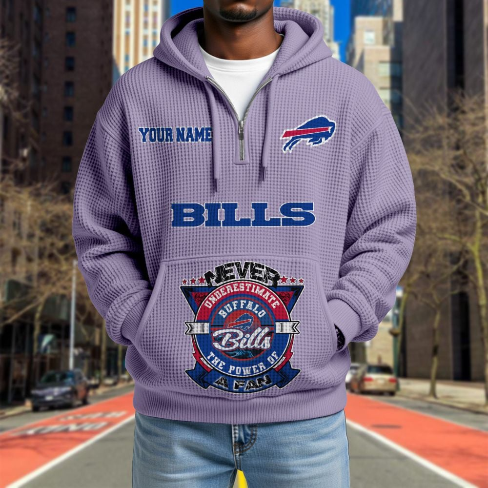 BUF x NFL Waffle Hoodie DATND TANTD