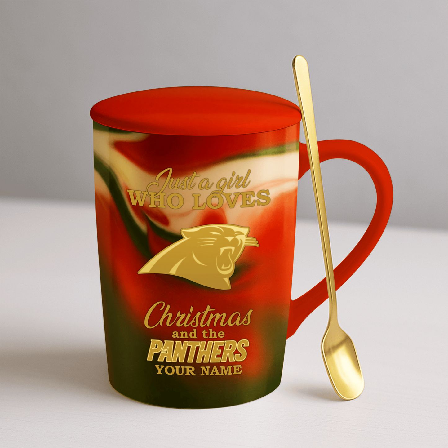CAR x NFL Christmas Ceramic Cup DATND TANTD