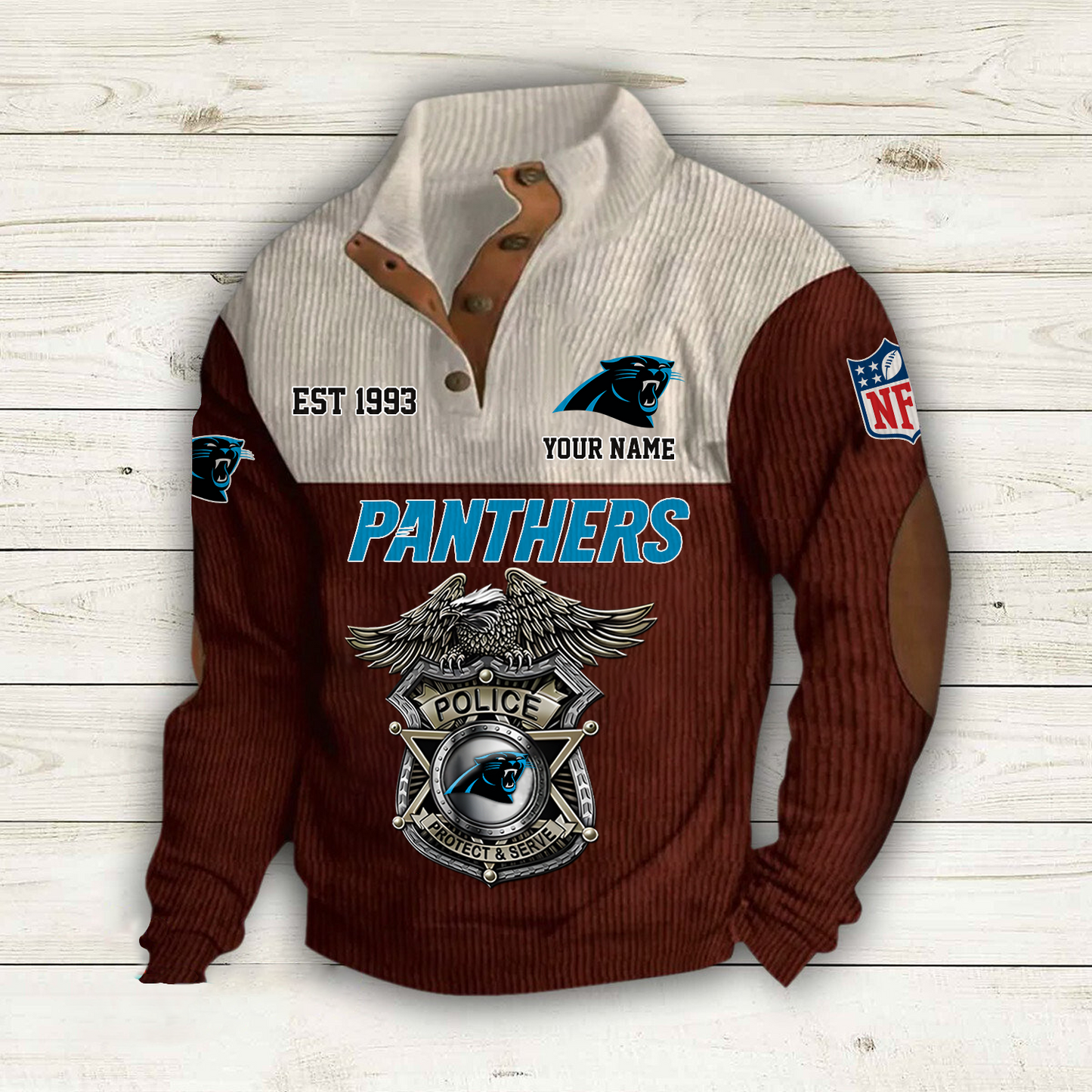 CAR x NFL Custom Name Sport Sweatshirt DatND DVT