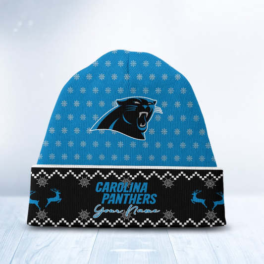 CAR x NFL Customized Beanie Hat Christmas DatND DVT