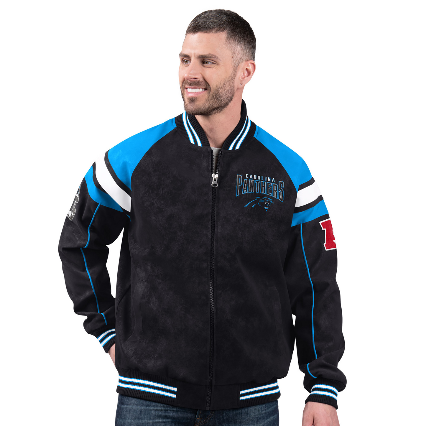 CAR x NFL Officially Licensed Faux Suede Jacket DATND TANTD