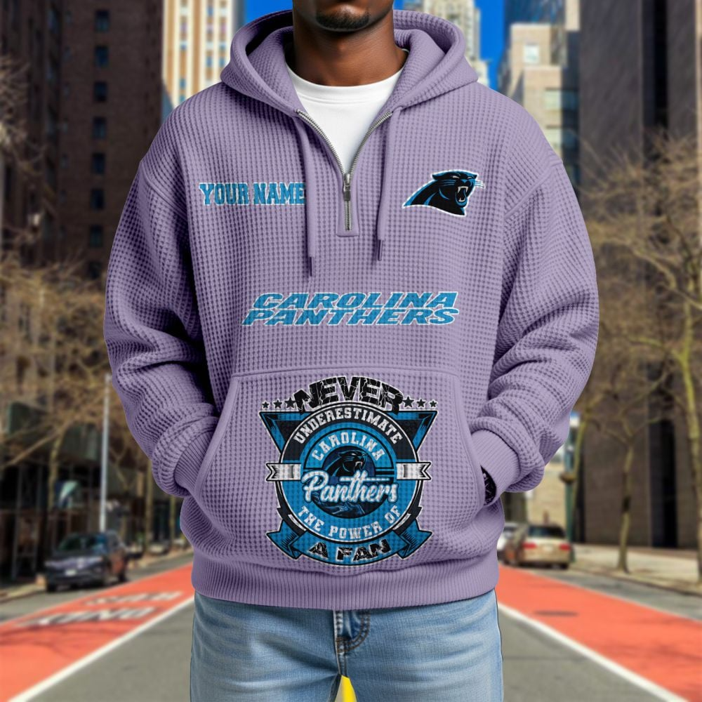 CAR x NFL Waffle Hoodie DATND TANTD