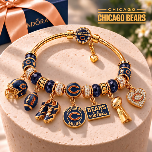 CB x Luxury NFL Gold Charm Bracelet