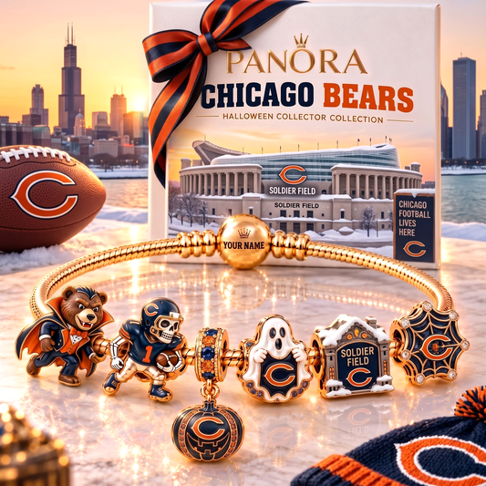 CB x Luxury NFL Gold Charm Halloween Bracelet