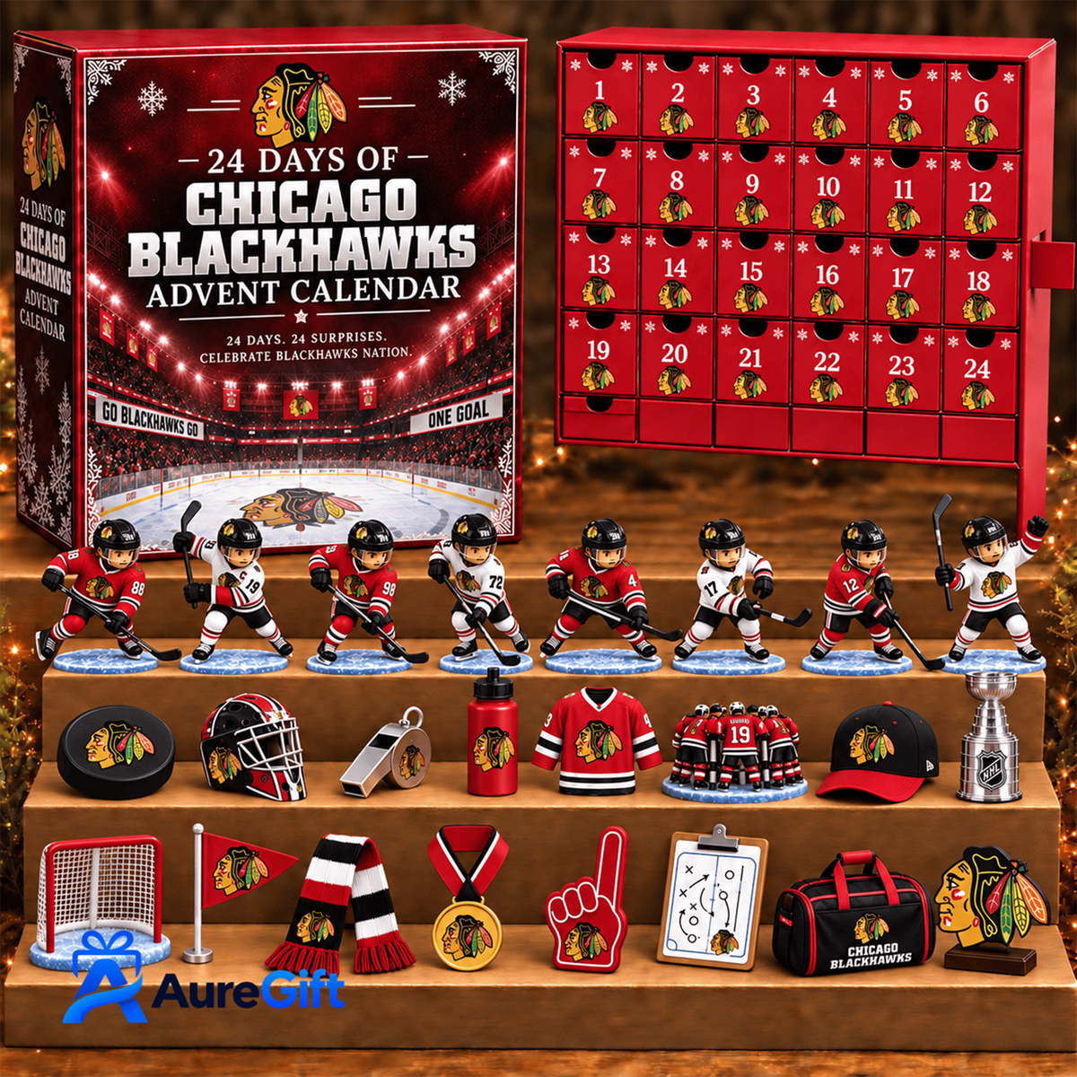 CB x NHL Premium Personalized 24 Days Of Hockey Advent